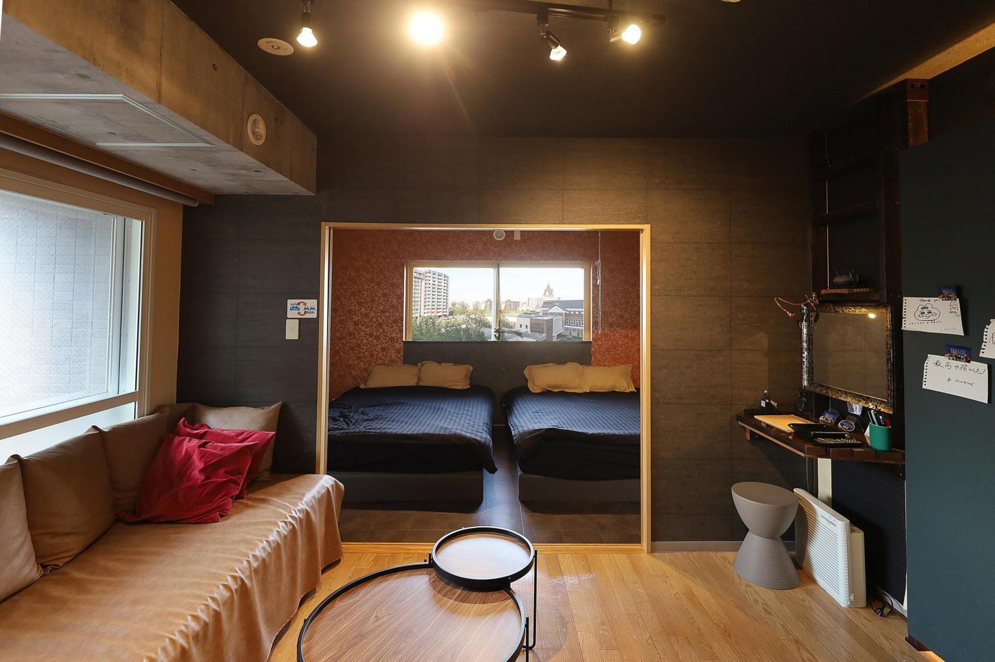 Biosvilla522-Sapporo Susukino Night- 1Room W-Beds2&S-Beds2 6Persons Dış mekan fotoğraf