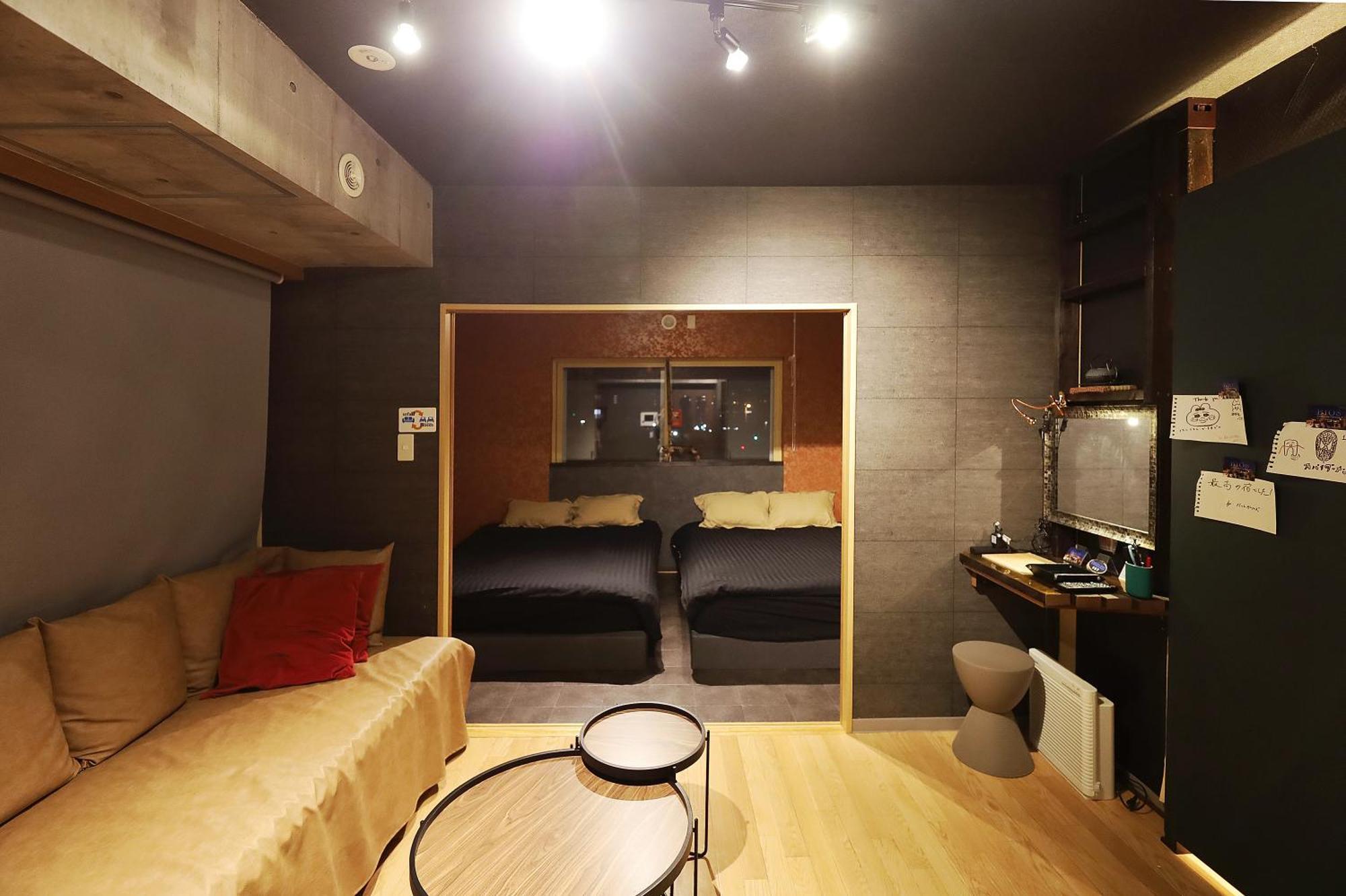 Biosvilla522-Sapporo Susukino Night- 1Room W-Beds2&S-Beds2 6Persons Dış mekan fotoğraf